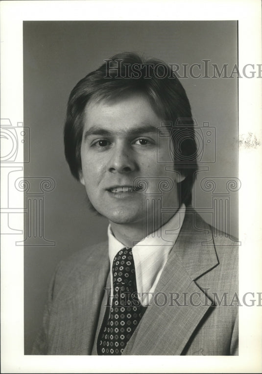 1979 George Dick, Broadcast Media Director, Luckie & Forney, Inc - Historic Images
