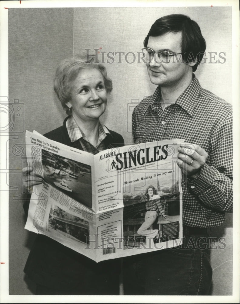 1982, Dot Dickinson and Ted Leach, directors of the Singles Center - Historic Images