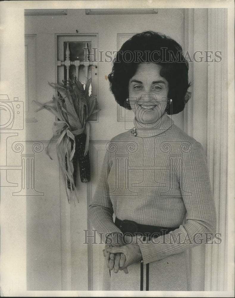 1974 Press Photo Mrs. Douglas Dickey, Woman of the Year in Sylacauga - abna28281 - Historic Images