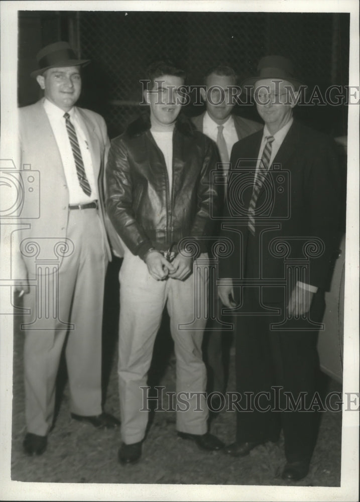 1958 M Thomas, L. Wallace & P. Patterson, criminal Edwin Dockery, AL - Historic Images