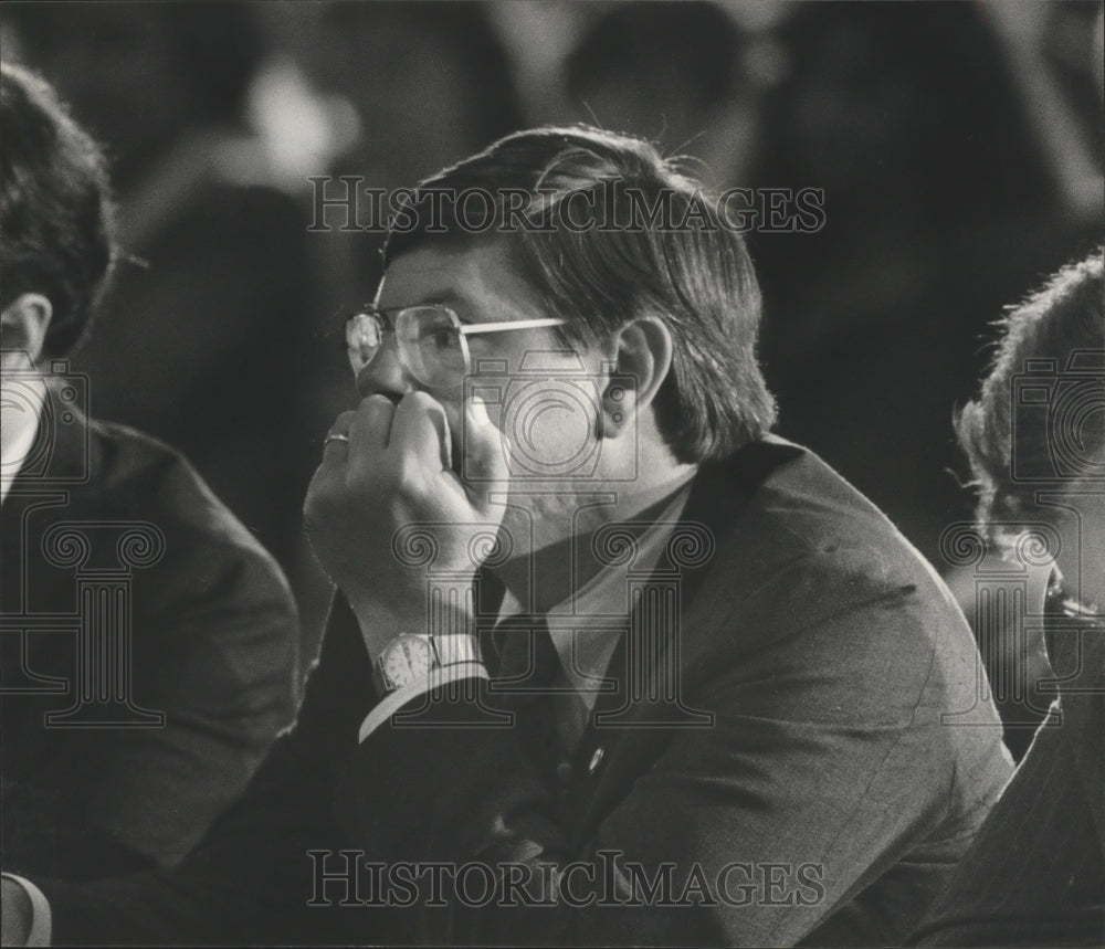 1986, Charlie Graddick awaits decision, Alabama Elections - abna28461 - Historic Images