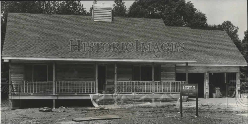 1978 Rustic architecture feature of Elkmont Village, Alabama - Historic Images