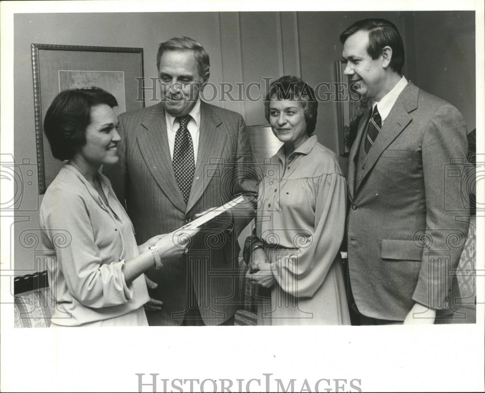 1979 Press Photo Junior League of Birmingham hosts party for Arts in Education - Historic Images