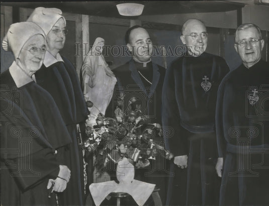 1962 Press Photo Sisters of Charity of Nazareth Celebrate their Sesquicentennial- Historic Images