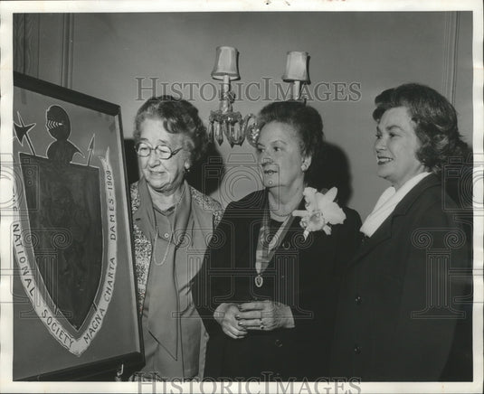 1978, Officers of Magna Charta Dames at Birmingham Country Club - Historic Images