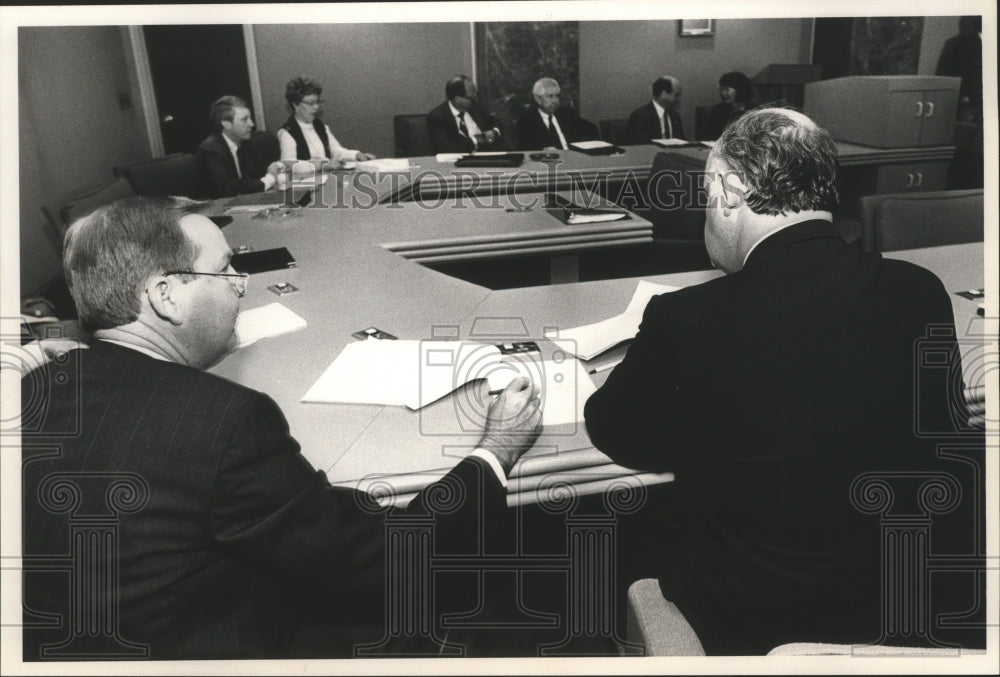 1991, Education Reform committee meets in Montgomery - abna28533 - Historic Images