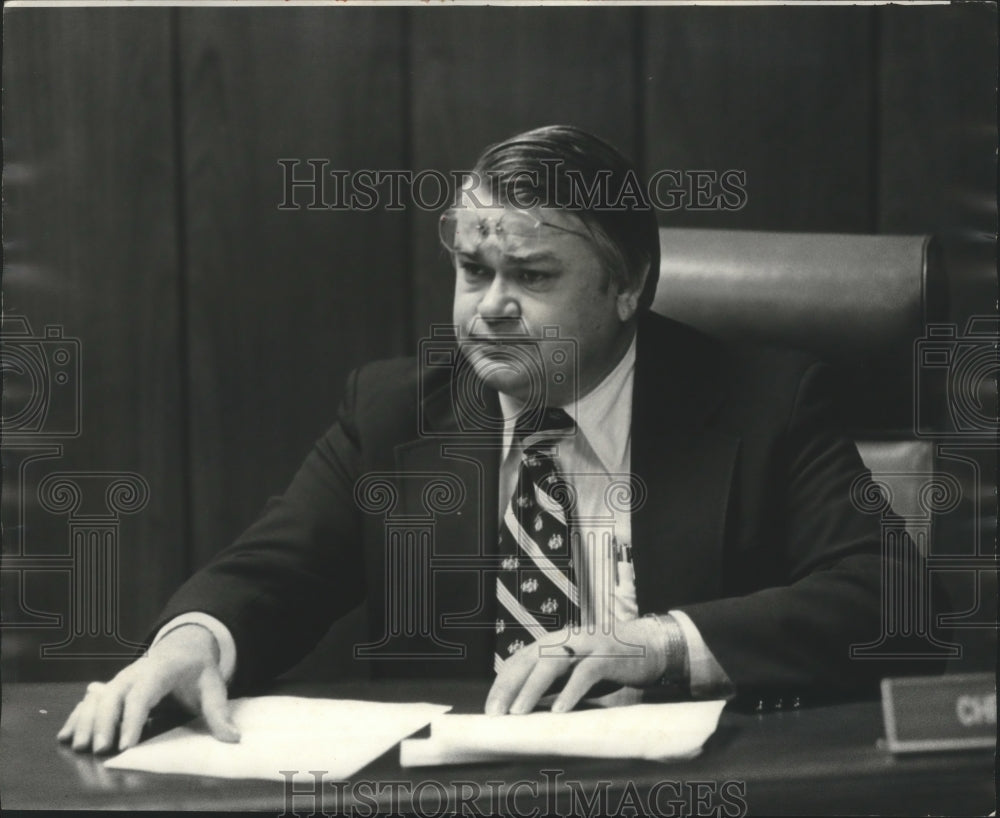 1977 Chriss Doss, Jefferson County Commission President, Alabama - Historic Images