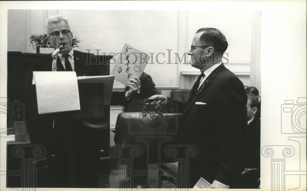 1966, Alabama Senator Larry Dumas &amp; Senator Roland Copper - abna28728 - Historic Images