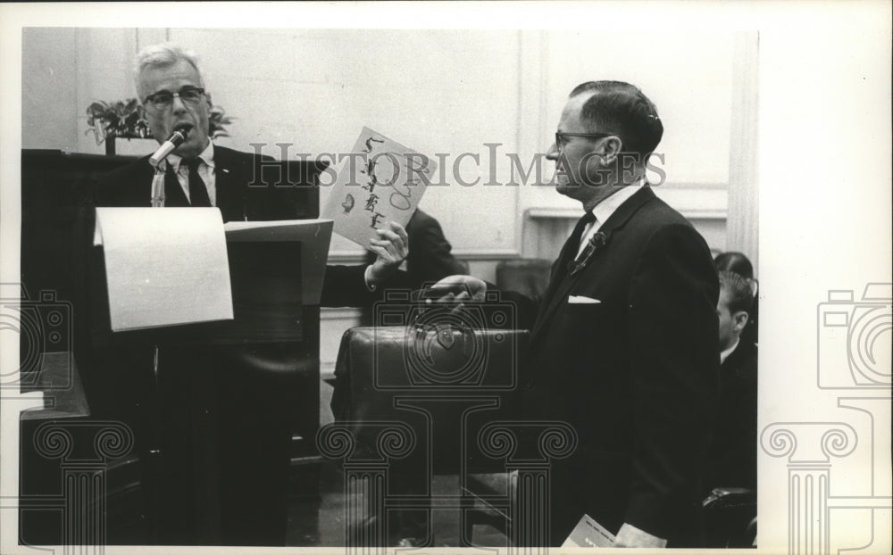1966, Alabama Senator Larry Dumas & Senator Roland Copper - abna28728 - Historic Images