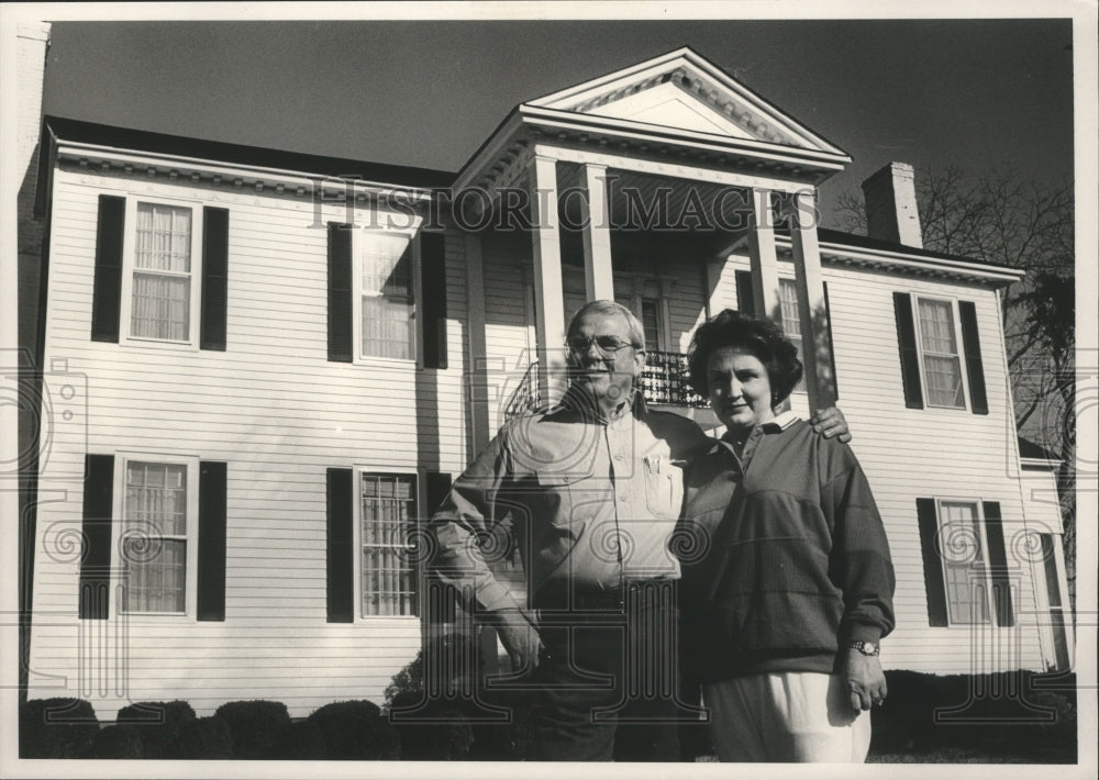 1987, Cattle Breeders Charles, Gladys Dunkin, Dallas Company, Alabama - Historic Images