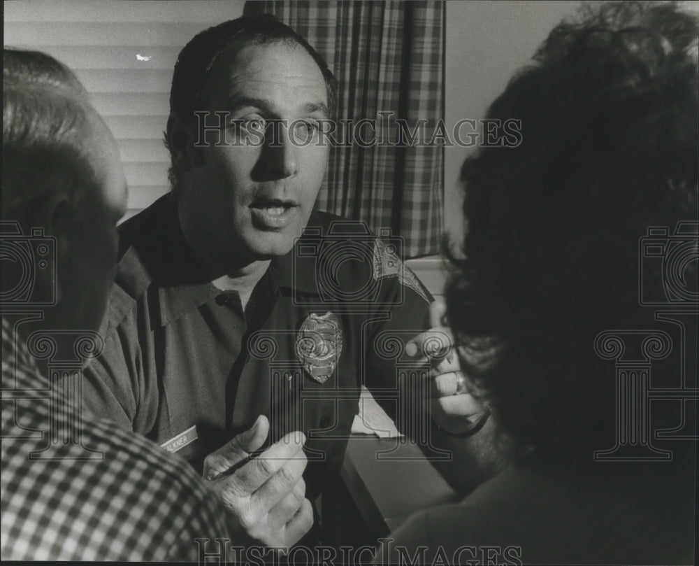 1981, Officer James Falkner, Mountain Brook Police Department - Historic Images