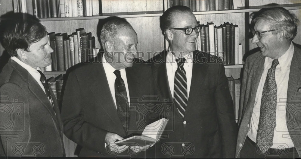 1976 Ceremony Celebrating Donation - Rare Books to Auburn University - Historic Images