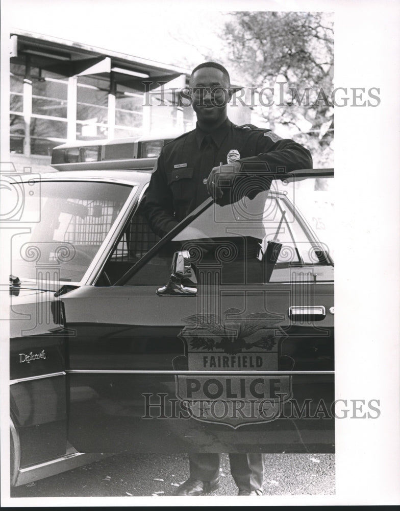 1990, Officer Frank Belcher of the Fairfirle Police, DARE Instructor - Historic Images