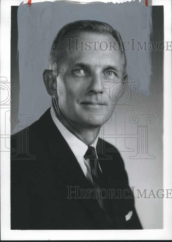 1975, W. L. Turner, President McMane Cast Iron Pipe Company - Historic Images