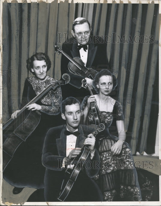 1952, University of Alabama String Quartet - abna28931 - Historic Images
