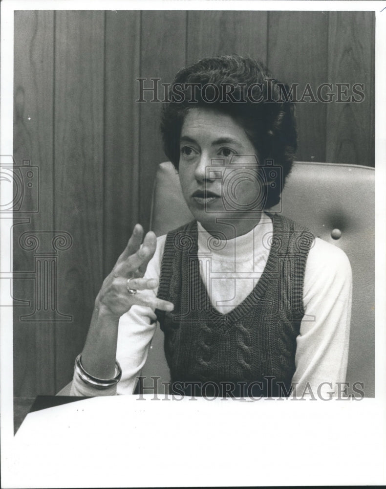 1978 Mary Weidler, Alabama Civil Liberties Union Executive Director - Historic Images