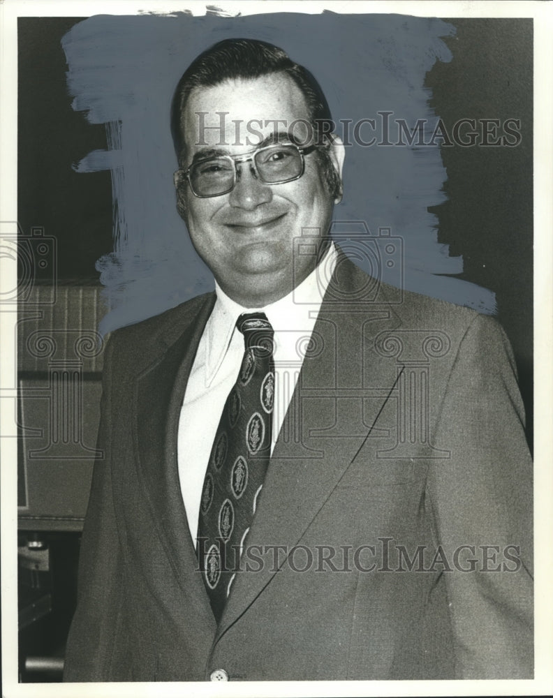 1973, Charles Weidman, WBMG-TV Executive - abna29133 - Historic Images