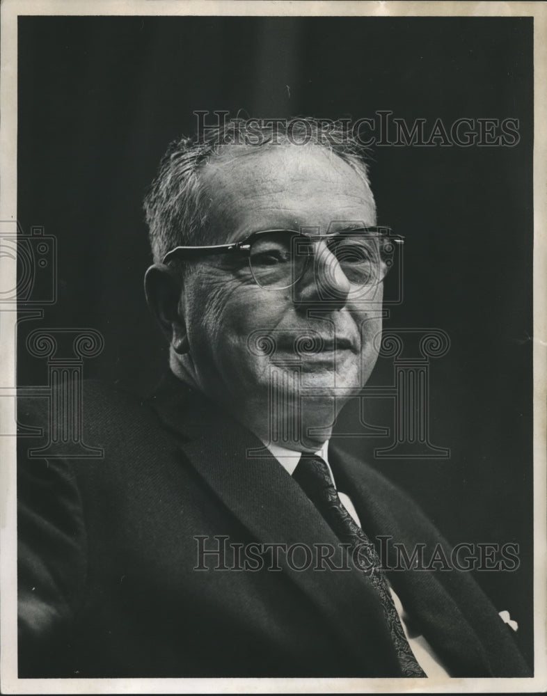 1964 Press Photo J.R. Cudsworth, University of Alabama Engineering - abna29144 - Historic Images
