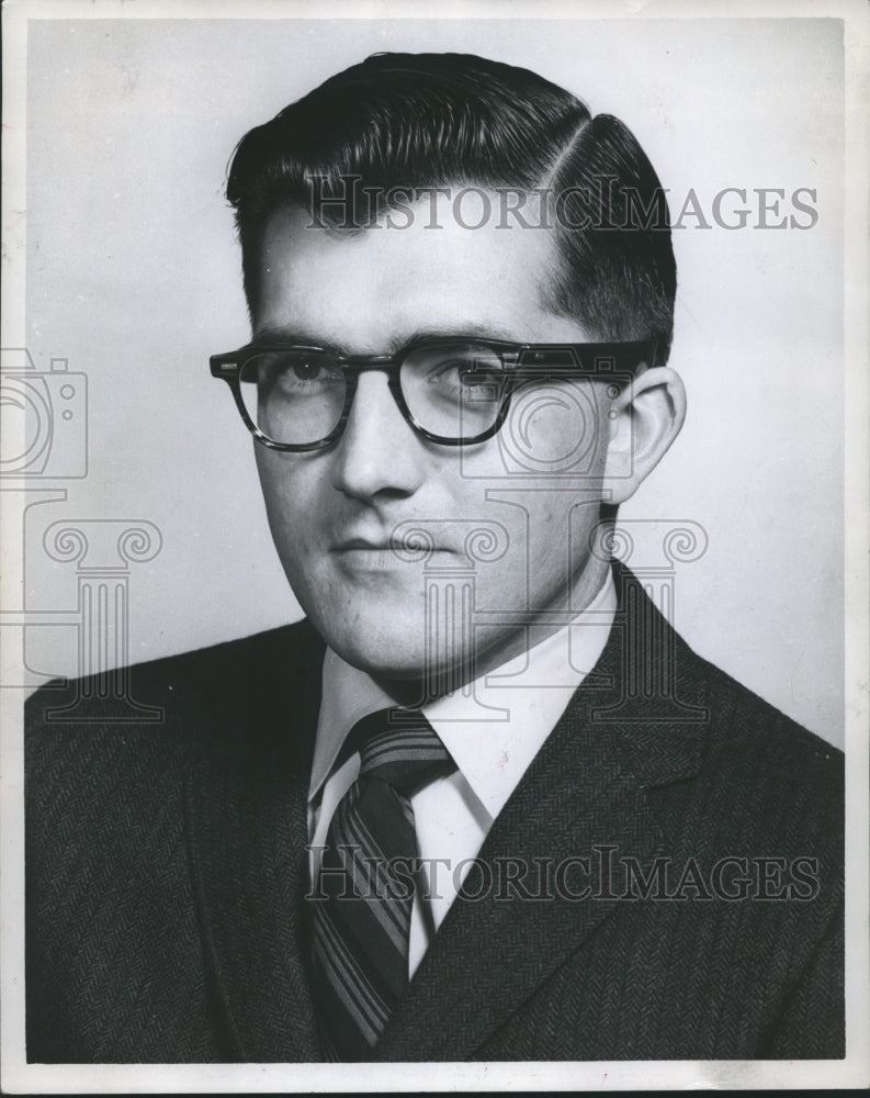 1959 Press Photo Harry N. Cook, Press Secretary to Governor Patterson - Historic Images