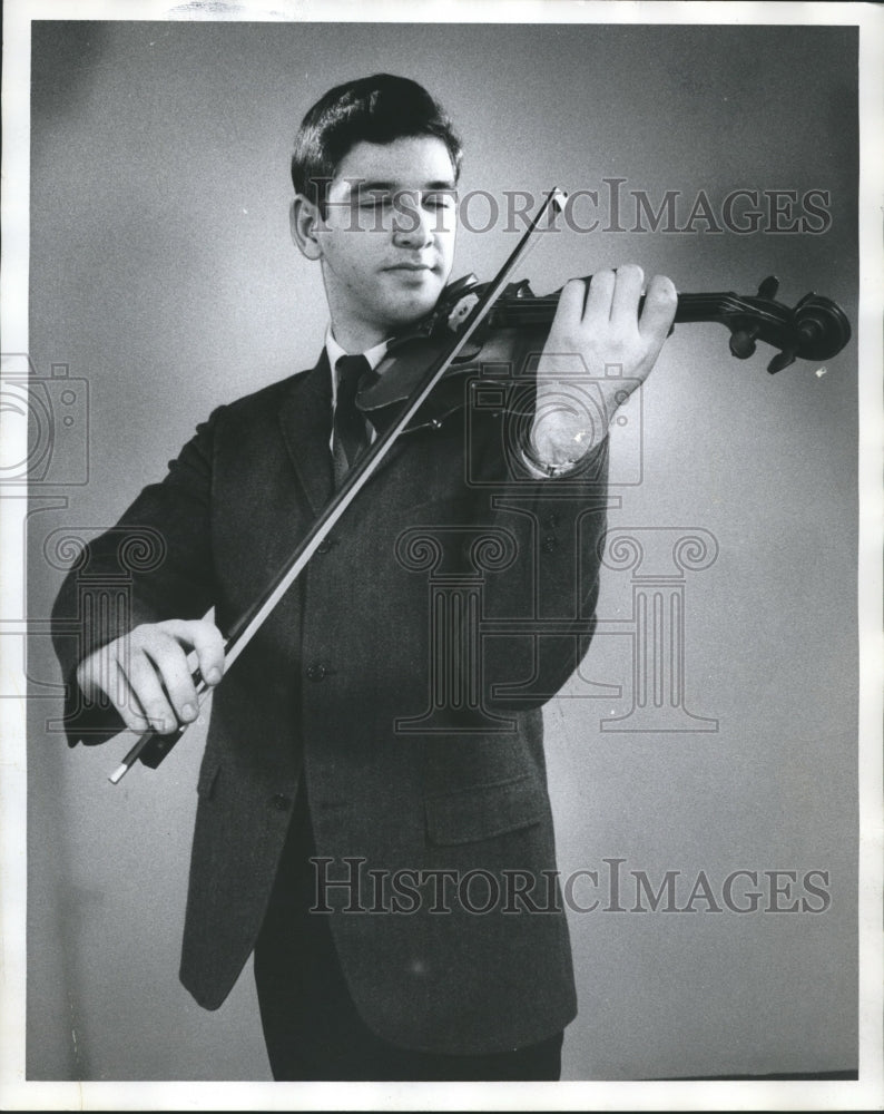 1969, Peter Tropper, Birmingham Youth Symphony Orchestra Soloist - Historic Images