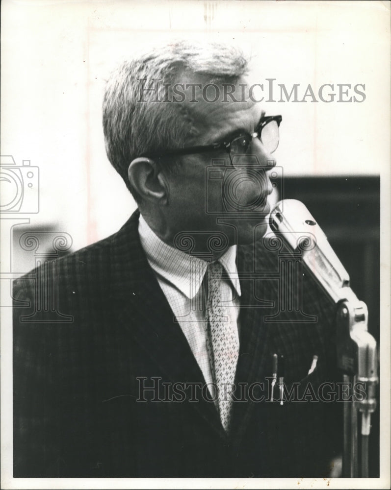 1962 Press Photo Senator Larry Dumas, Jefferson, Alabama - abna29225 - Historic Images