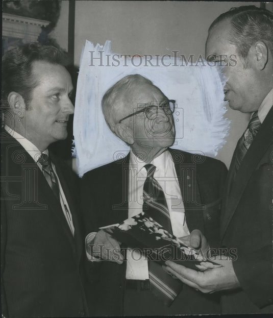 1971, Herbert Warner, retired from Gulf States Paper Company, Others - Historic Images