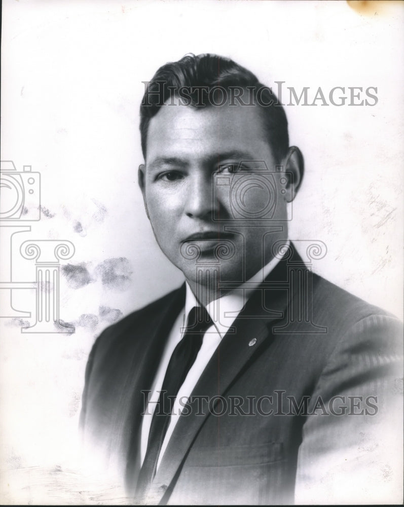 1964, Johnny Wallis, Vice President of Birmingham Trust National Bank - Historic Images