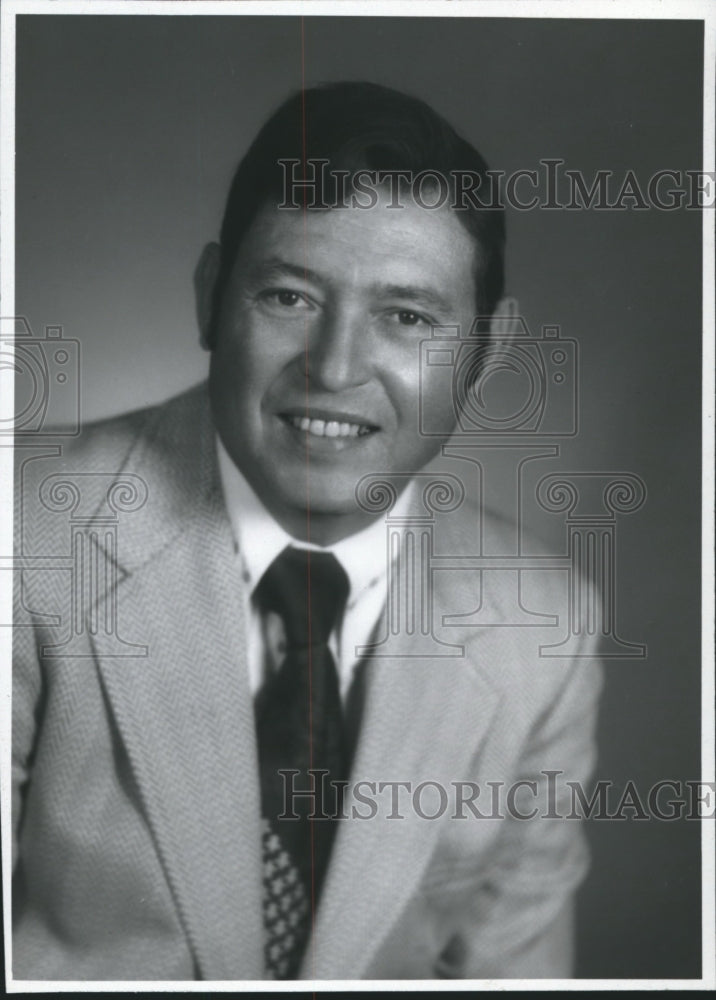 1973 Press Photo Johnny Wallis, City National Bank, Alabama - abna29284 - Historic Images