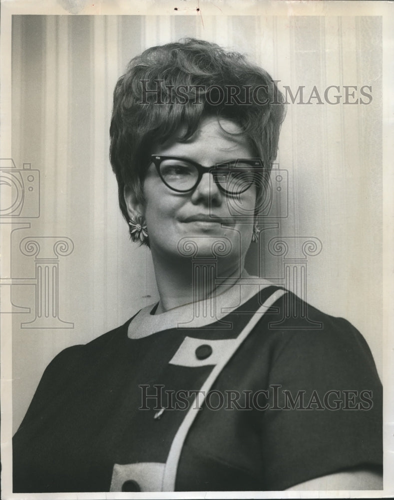 1968 Press Photo Mrs. Joe White, Alabama Jaycette President - abna29341 - Historic Images