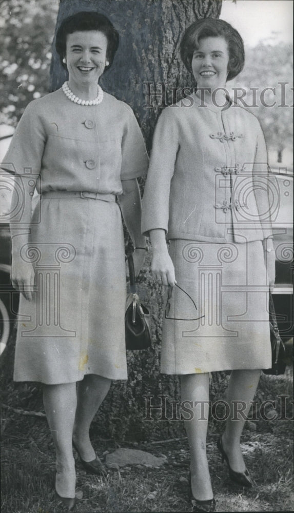 1965 Press Photo Mrs. John Bingham of Scribblers, Mrs. Peter C. Cowin, Civiettes - Historic Images