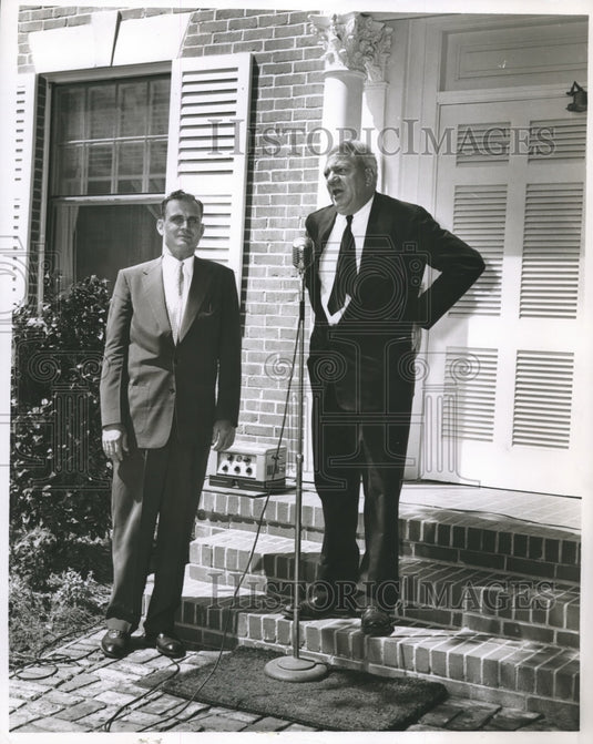1955, Doctor D. P. Culp, President, Livingston State Teachers College - Historic Images