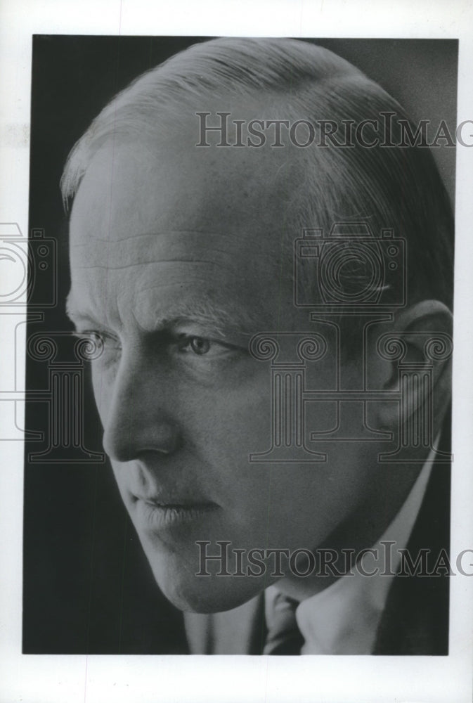 1964 Press Photo Columnist Rowland Evans - abna29444 - Historic Images