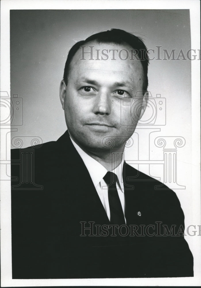 1967 Press Photo Robert F. Craddock, Vice President Exchange Security Bank, AL - Historic Images