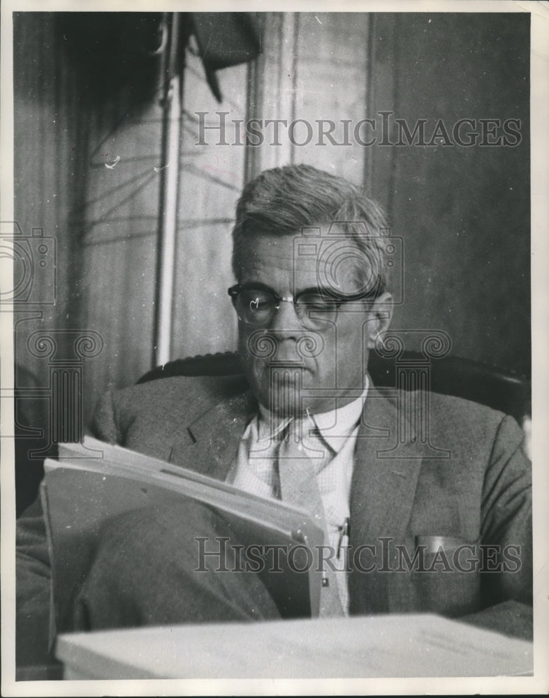 1959 Press Photo Larry Dumas, Alabama State Senator of Jefferson County - Historic Images