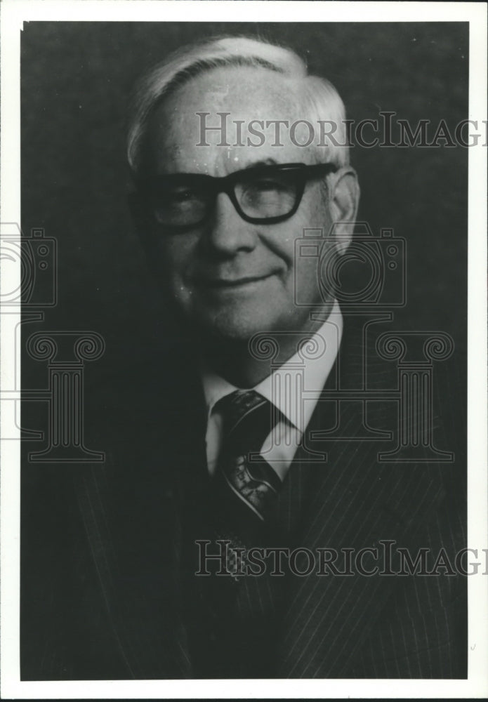 1980, Dr. Paul Duffey, Bishop at United Methodist Church - abna29525 - Historic Images