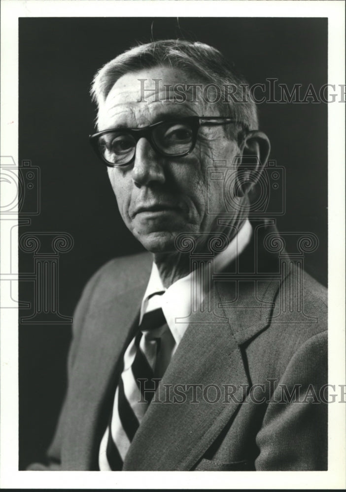 1977, Leonard Duffey of First National Bank of Bessemer - abna29527 - Historic Images