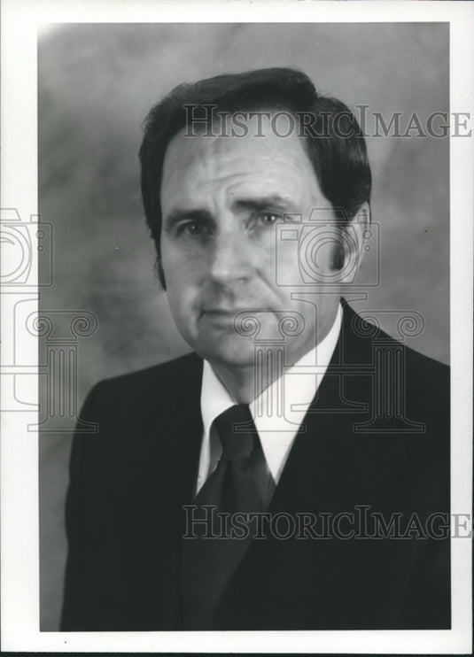 1975, R.B. Dumas, assistant general superintendent of U.S. Steel - Historic Images