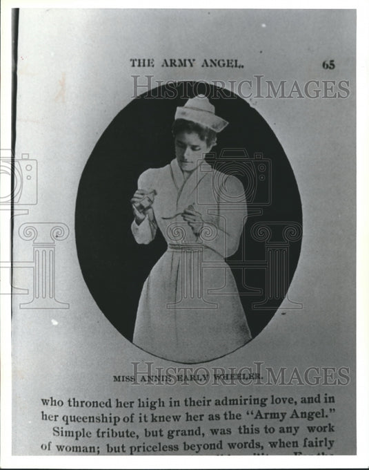 1980, Page from :The Army Angel" featuring Nurse Annie Wheeler - Historic Images