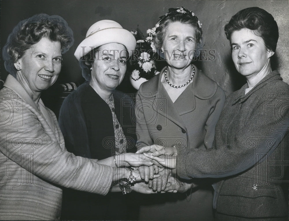 1964 Press Photo Methodist Board of City Missions elected new officers at Meet - Historic Images