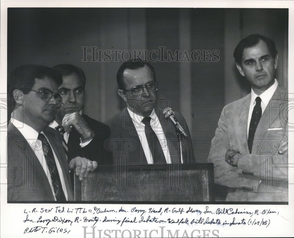 1985 Alabama Politicians at Debate-Historic Images