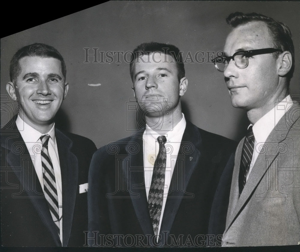 1957 Press Photo Birmingham Jaycees Officers - abna29727 - Historic Images