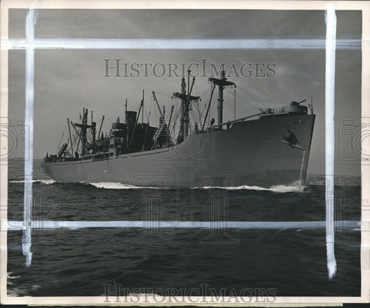 1944, United States Merchant Marine Cargo Ship - SS Selma - Historic Images