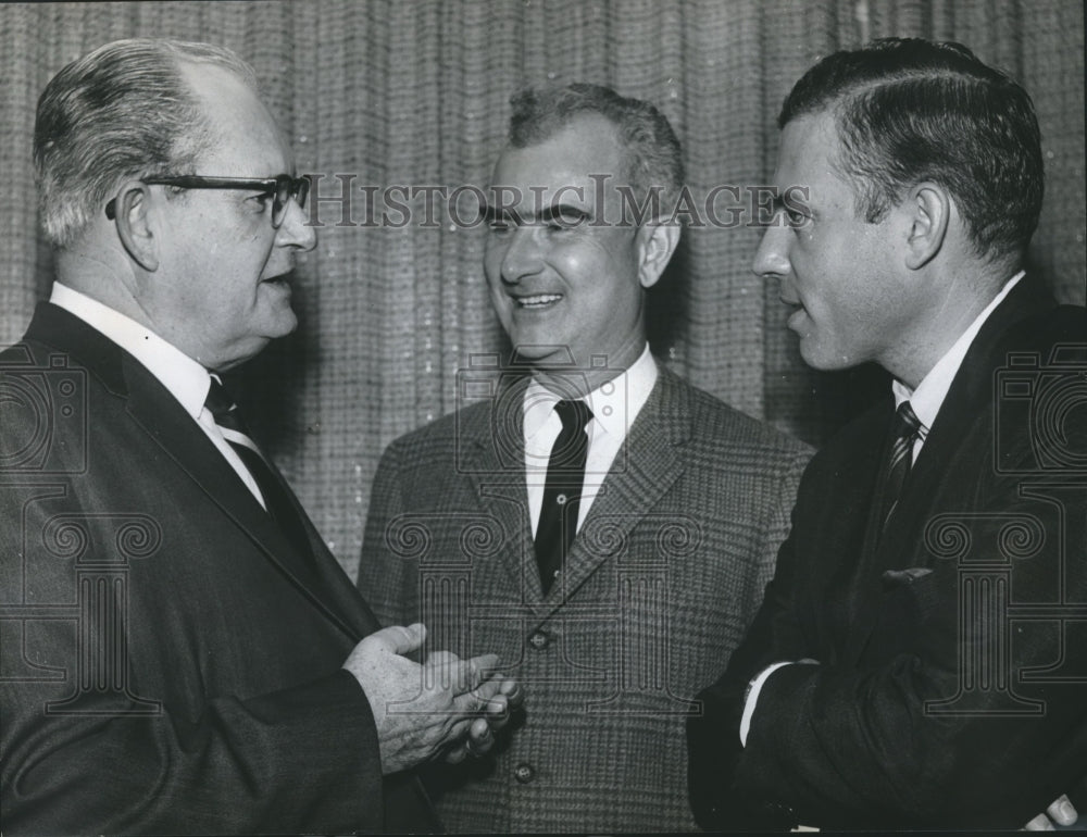 1965, Dr. Hobbs, Dr. J.R. White, Dr. Rhea, Evangelist Clergymen - Historic Images