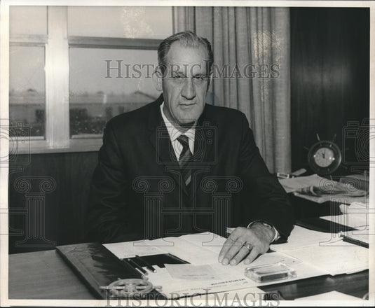 1971, Reuben Wheelis, Alabama State Docks Director - abna29955 - Historic Images