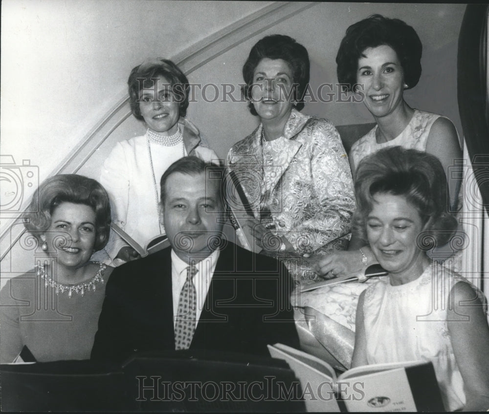 1970, Mrs. Gilbert Carpenter, George Wheelock Jr., and Others - Historic Images