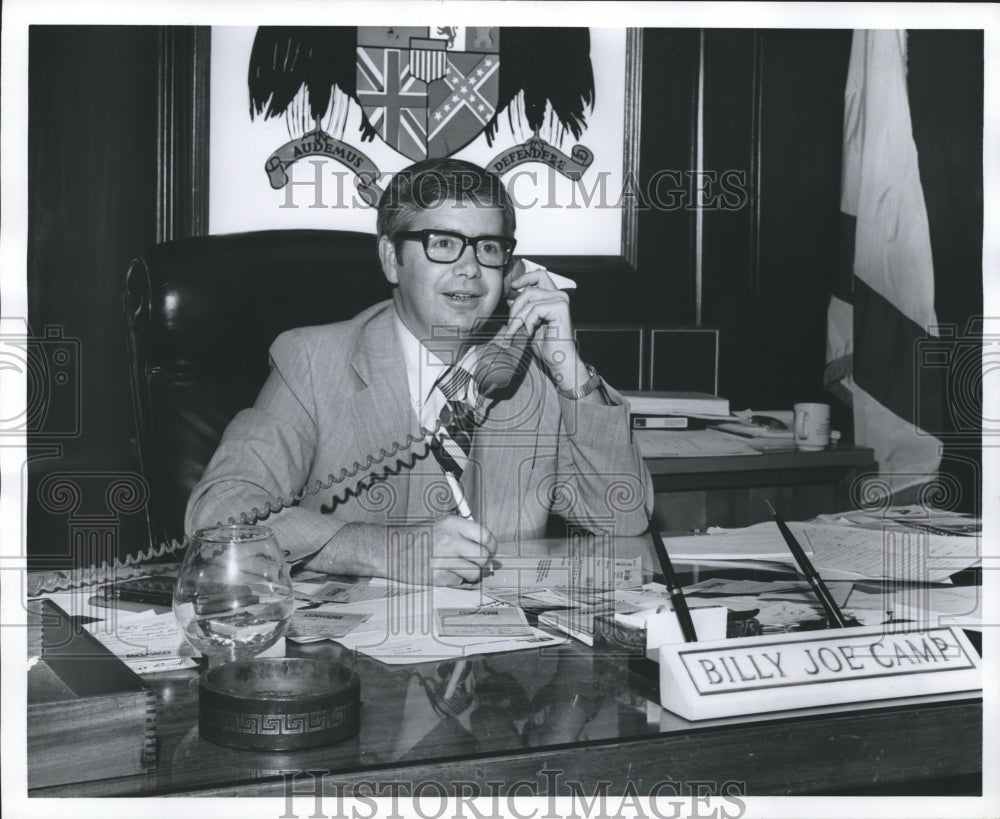 1978 Billy Joe Camp, Wallace's Press Secretary - Historic Images