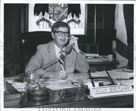 1978 Billy Joe Camp, Wallace's Press Secretary - Historic Images
