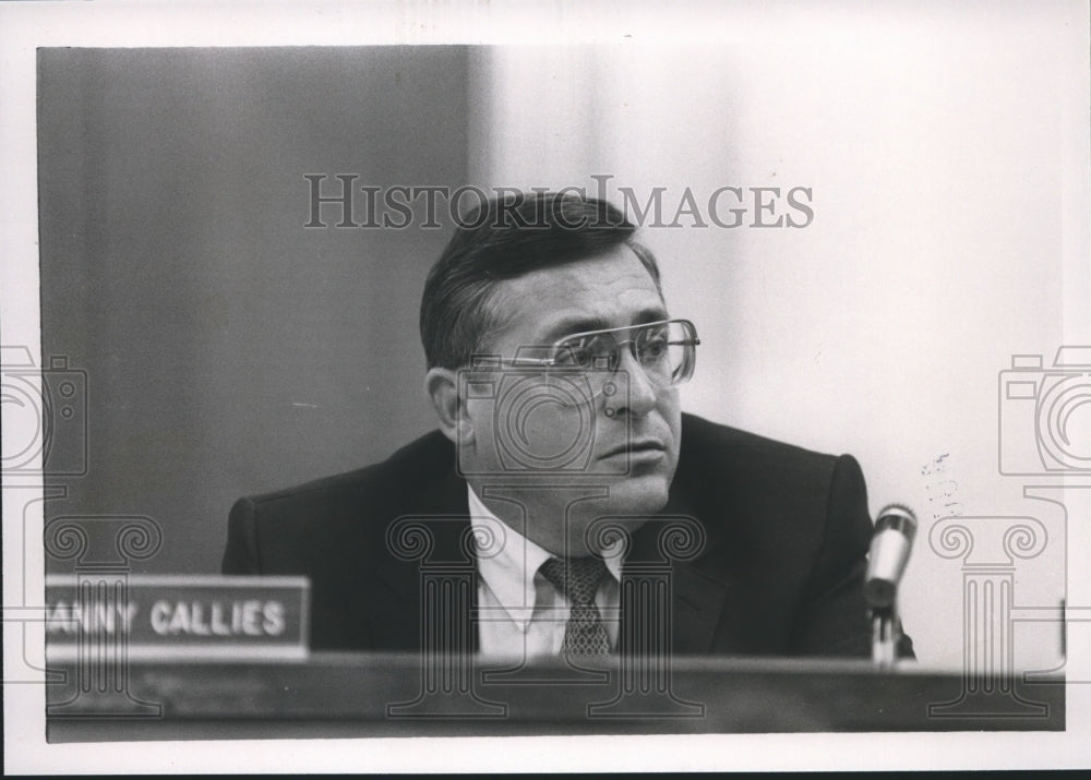 1989 Homewood City Councilman Danny Callies - Historic Images