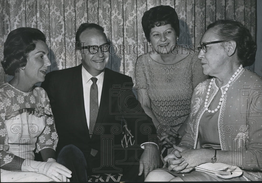 1967, American Association of University Women with Doctor Whiddon - Historic Images