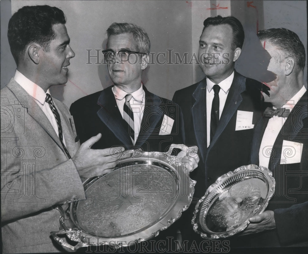 1958, Jefferson County Red Cross Director Roscoe Whatley honored - Historic Images